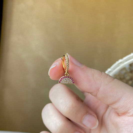 #00133-2 Copper Gold Plated Piercing