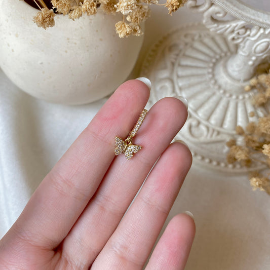 #00134-1 Copper Gold Plated Piercing