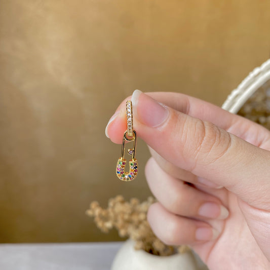 #00134-6 Copper Gold Plated Piercing