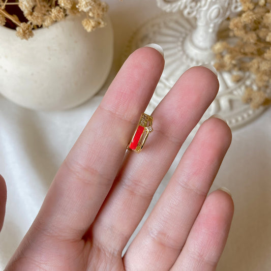 #00135-5 Copper Gold Plated Piercing