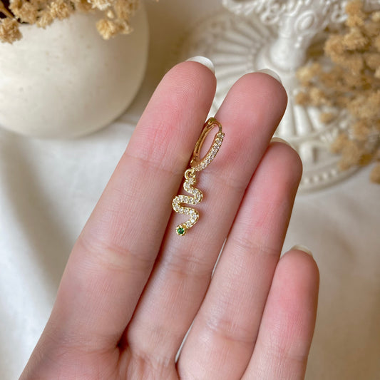 #00136-3 Copper Gold Plated Piercing
