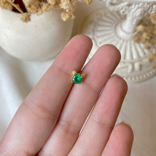 #00137-3 Copper Gold Plated Piercing