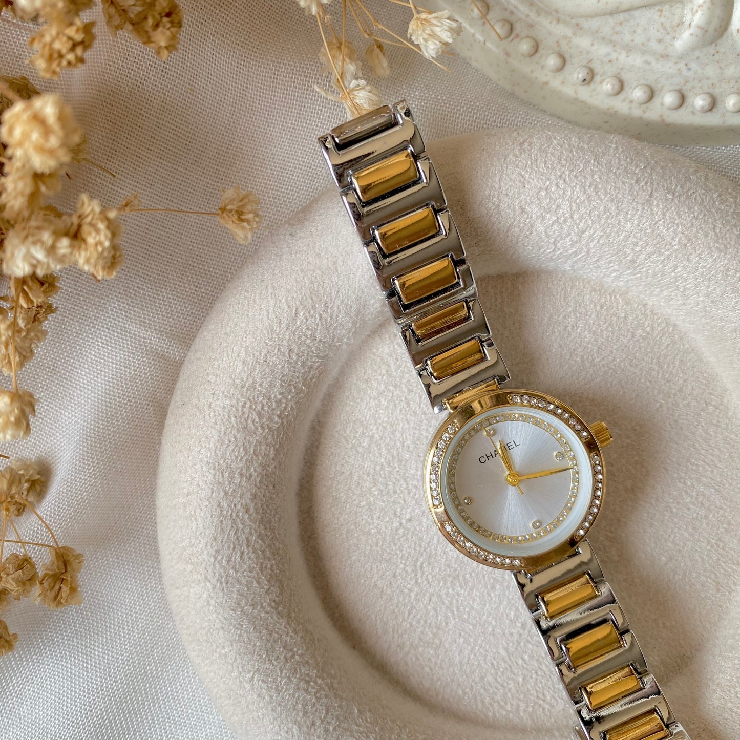 0009 Gold Plated stainless steel Watch