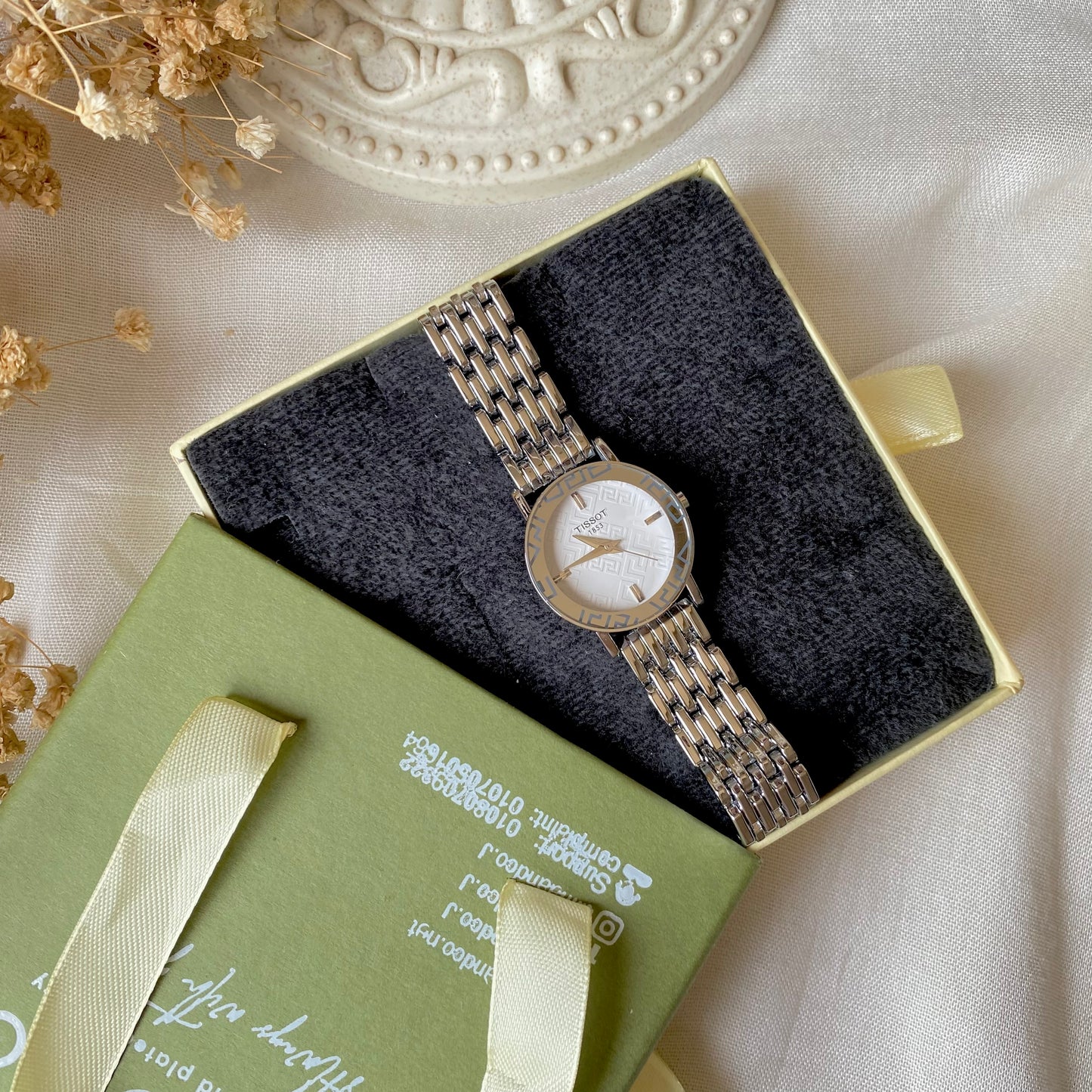 0010-1 Gold Plated stainless steel Watch
