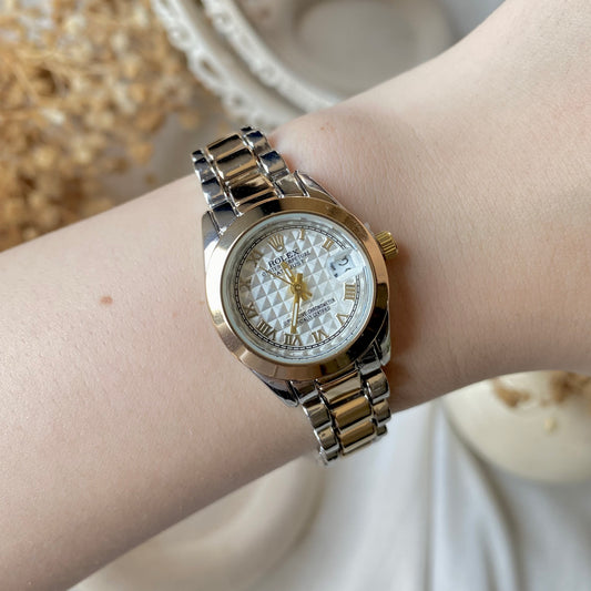 0012 Gold Plated stainless steel Watch