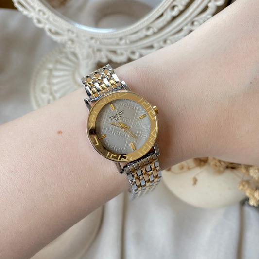 0010-3 Gold Plated stainless steel Watch
