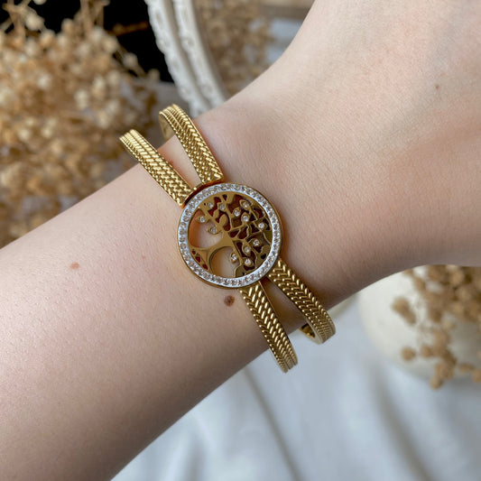20366 Gold Plated Bangle