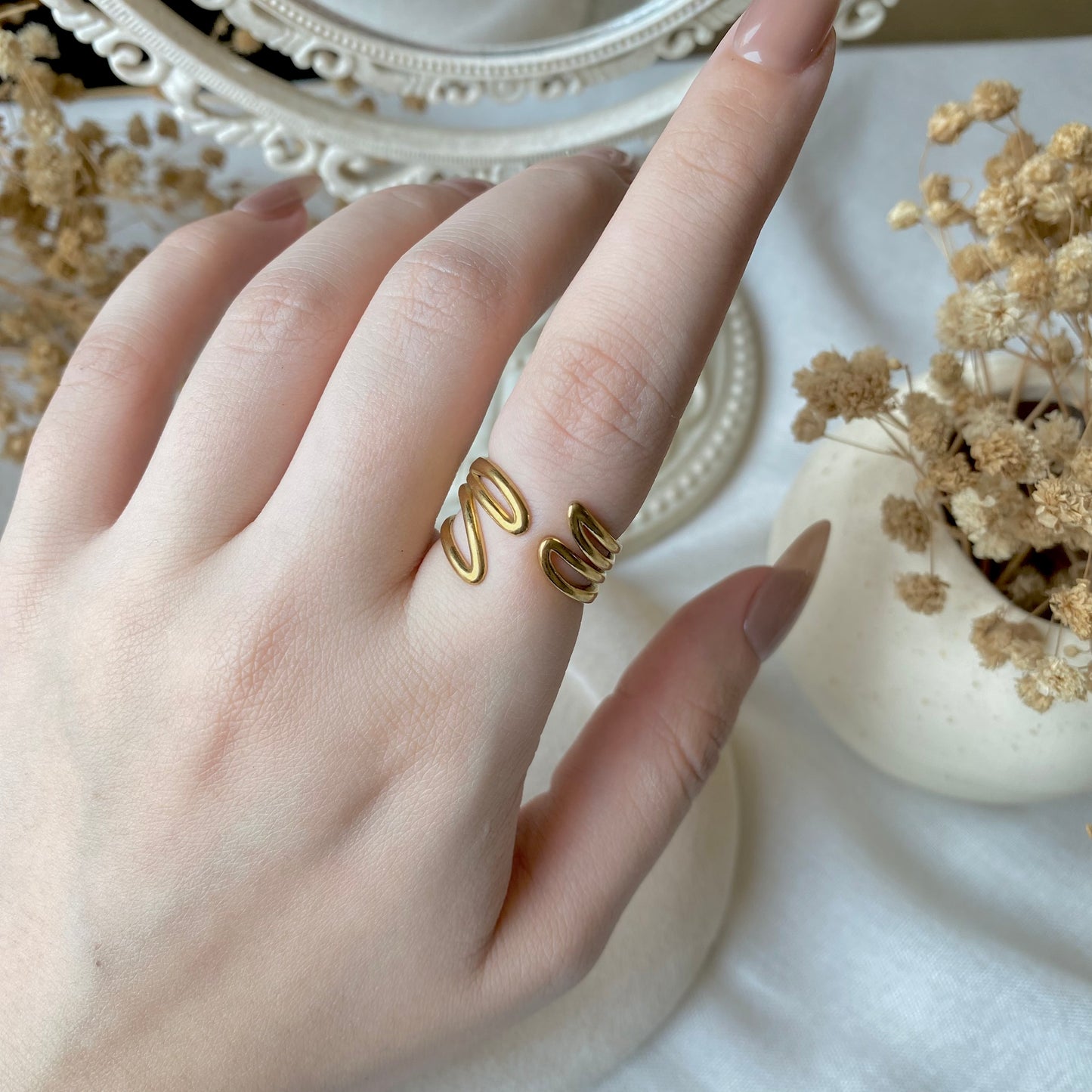 50593 Gold Plated Ring