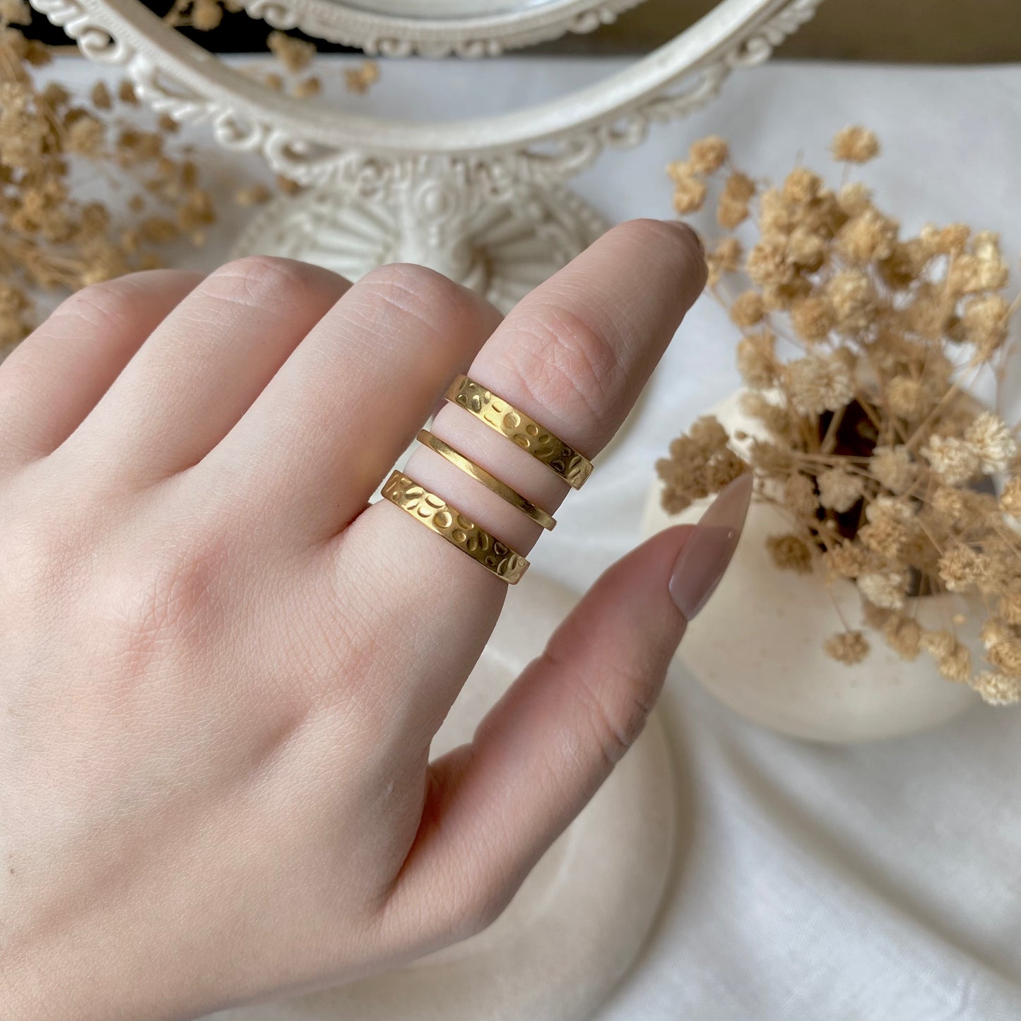 50597 Gold Plated Ring
