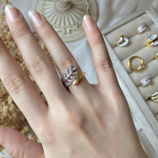 #50032 Copper Gold Plated Ring