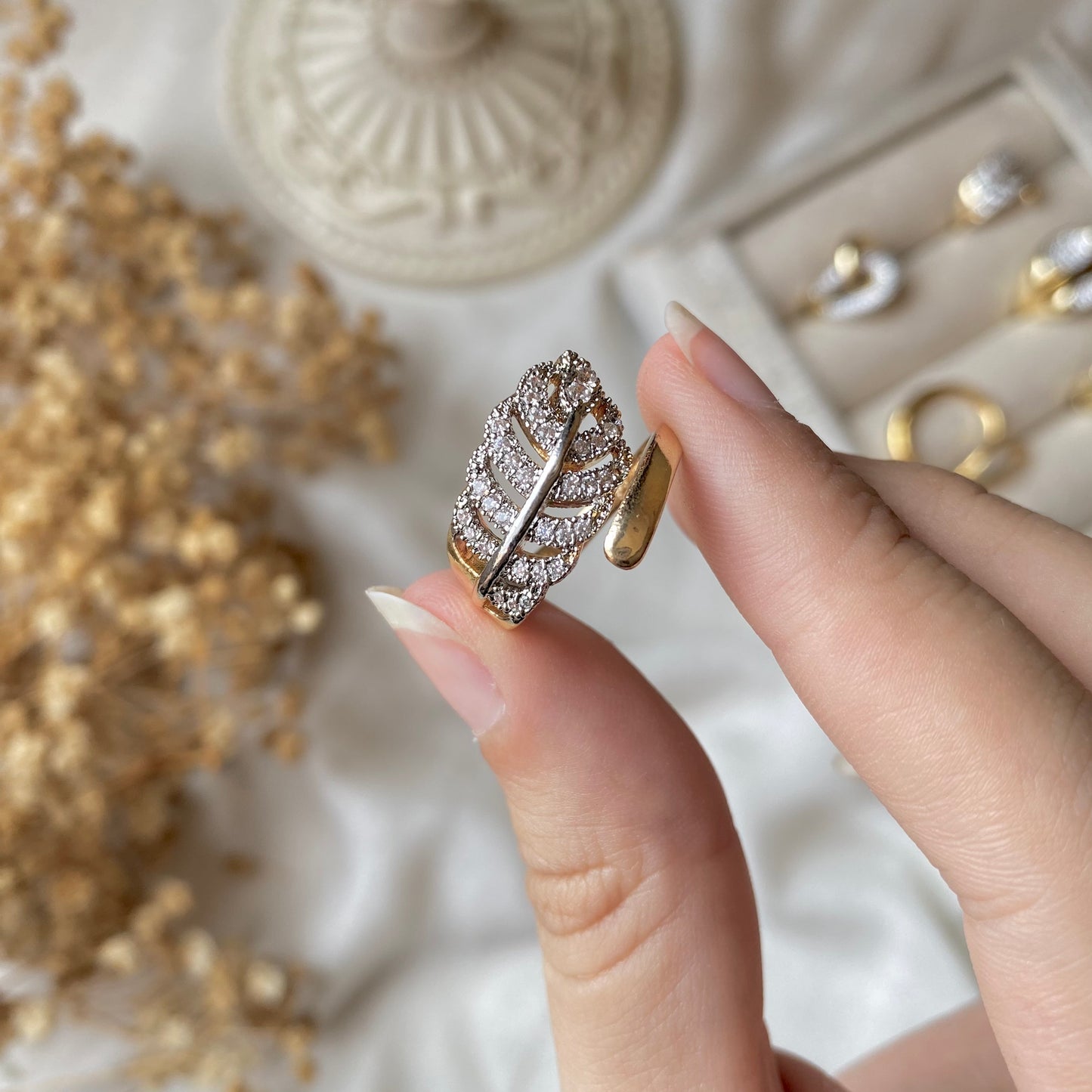 #50032 Copper Gold Plated Ring