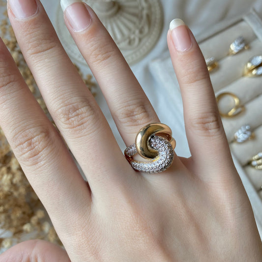 #50034 Copper Gold Plated Ringu