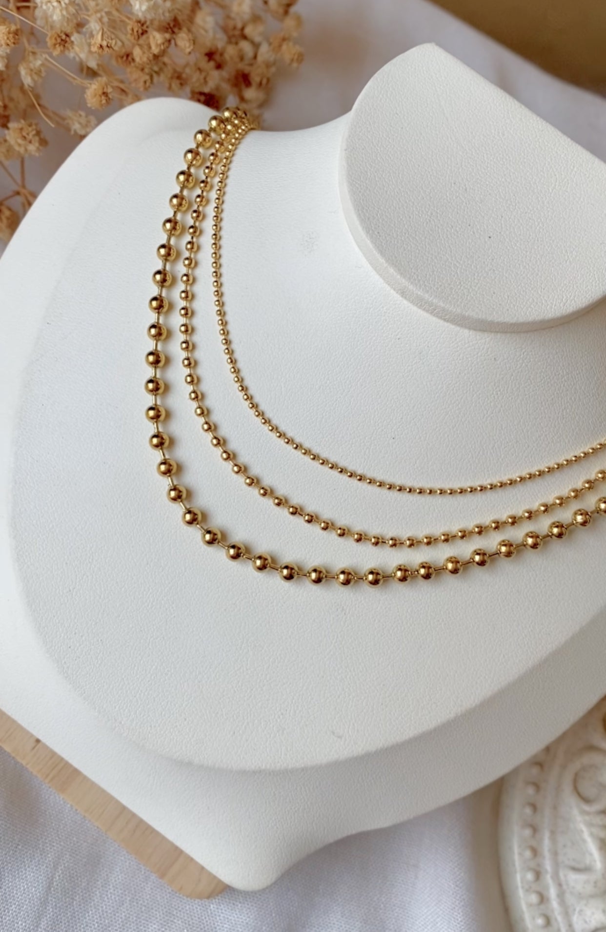 10871 Gold Plated Necklace