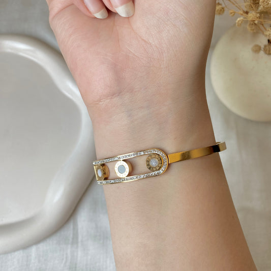20374 Gold Plated Bangle