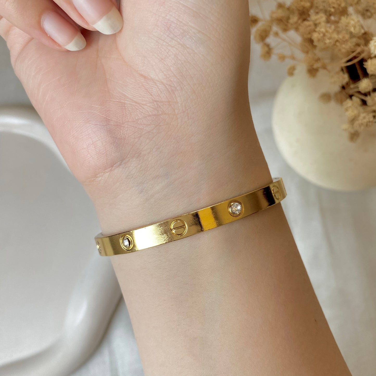 20380 Gold Plated Bangle