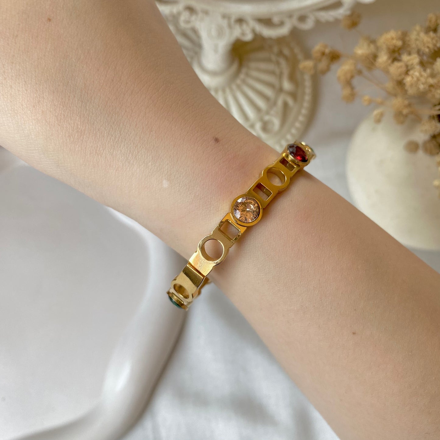 20378 Gold Plated Bangle