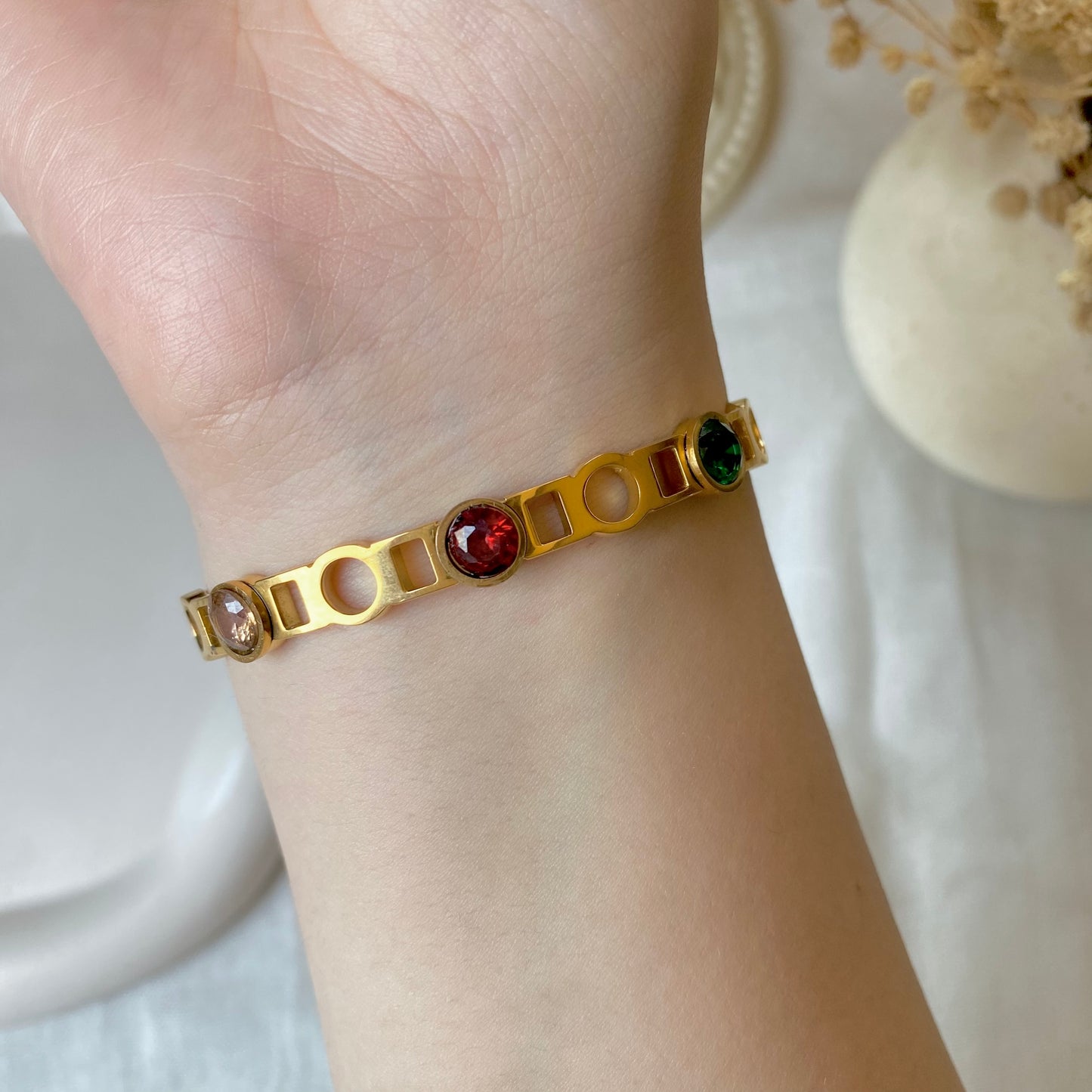 20378 Gold Plated Bangle