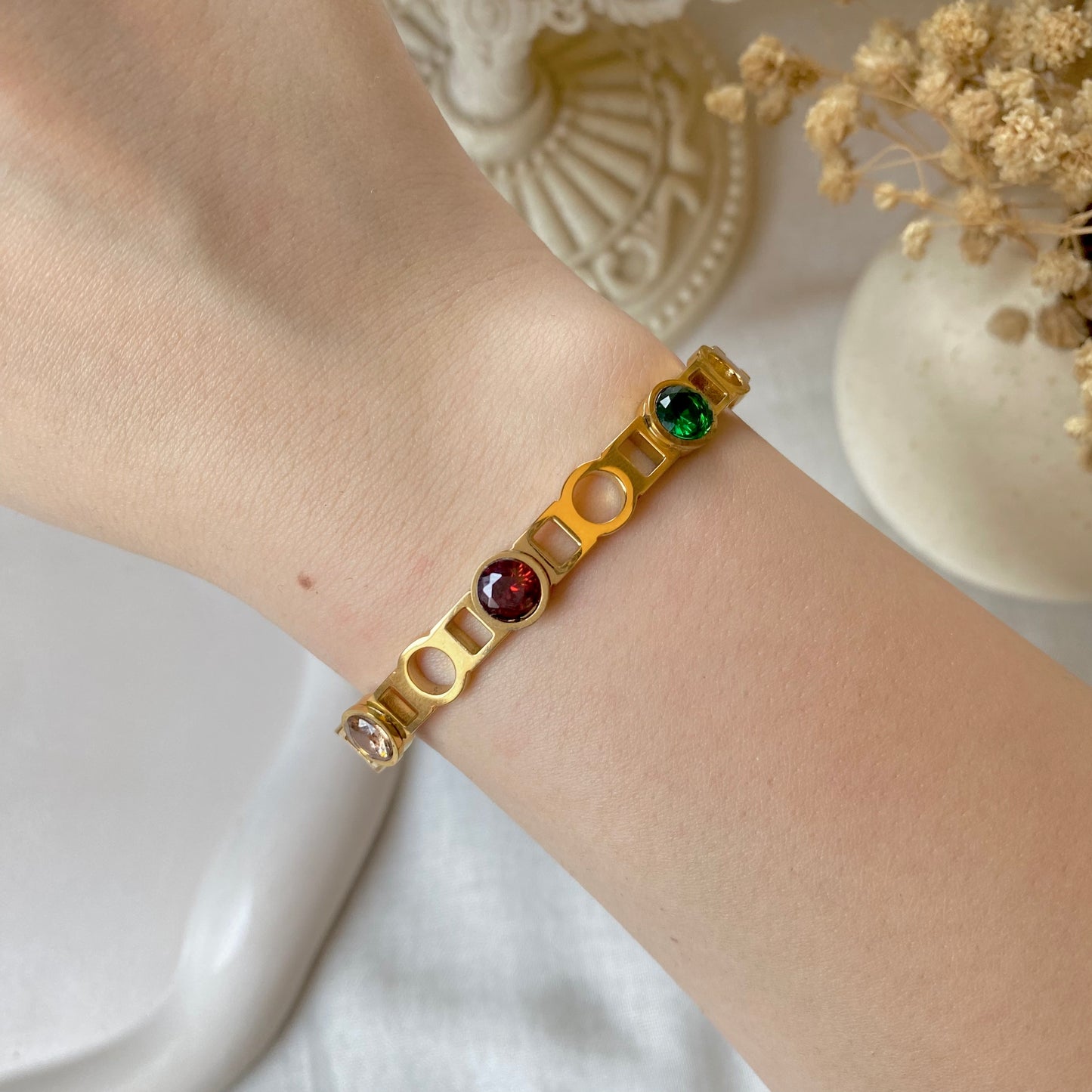 20378 Gold Plated Bangle