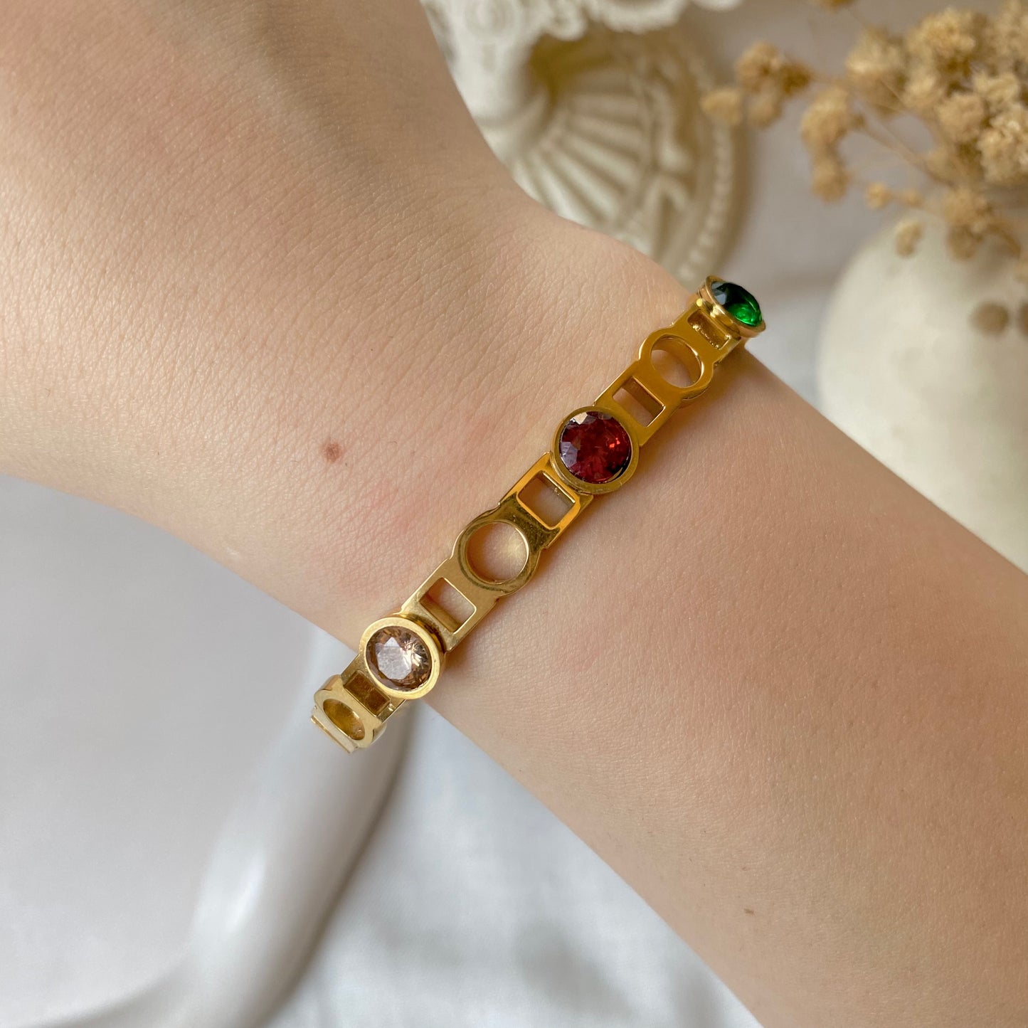 20378 Gold Plated Bangle