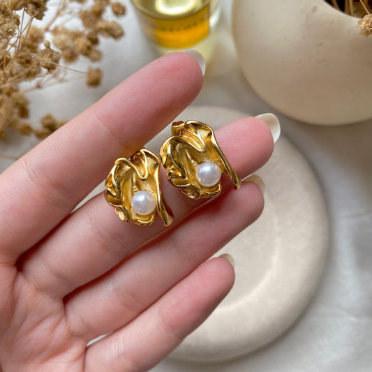 40497 gold plated Earrings