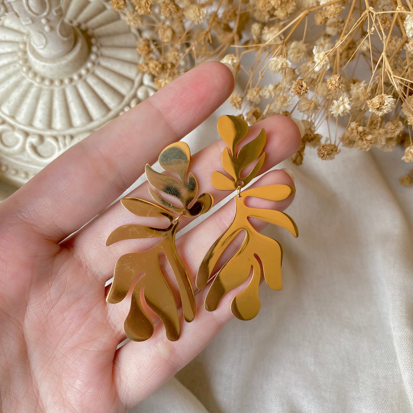40521 gold plated Earrings