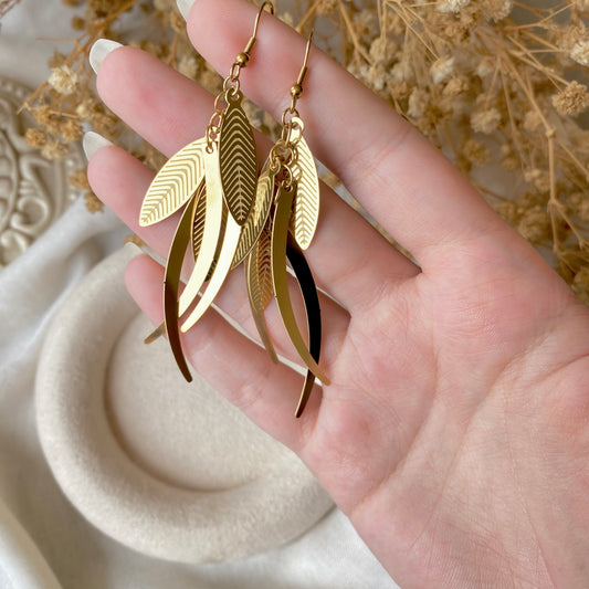 40510 gold plated Earrings