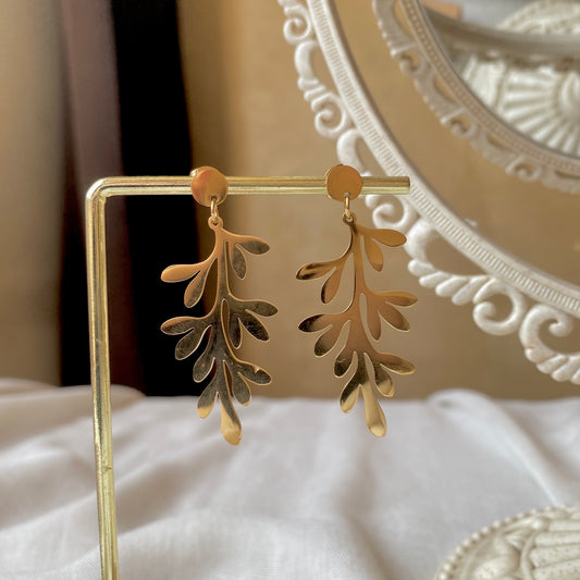 40483 gold plated Earrings