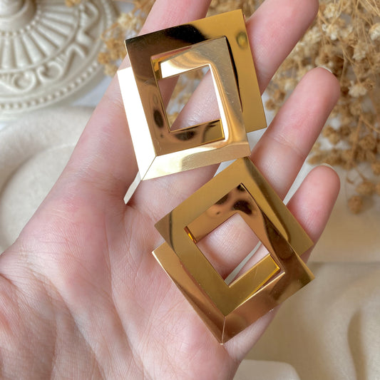 40520 gold plated Earrings