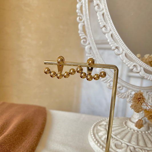 40501 gold plated Earrings