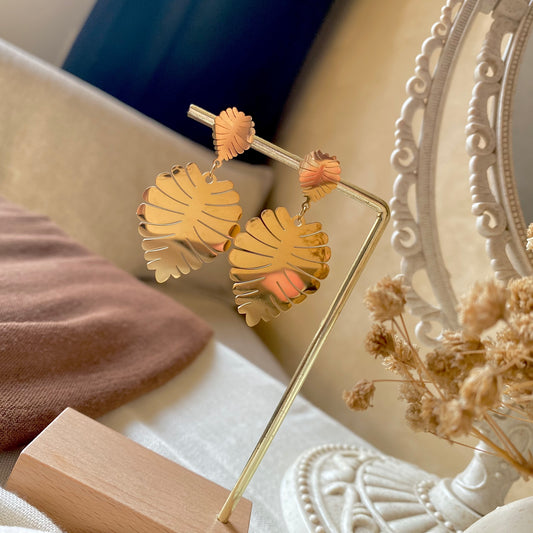 40486 gold plated Earrings