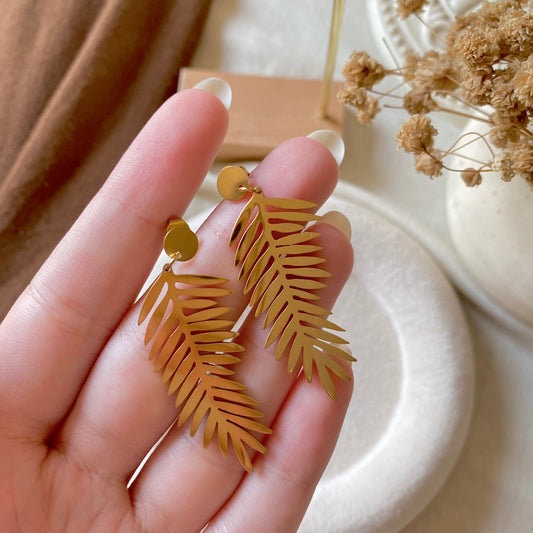 40504 gold plated Earrings
