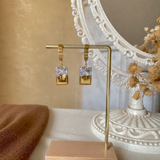 40477 gold plated Earrings