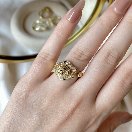 #50035 Copper Gold Plated Ring