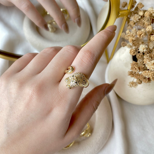 #50036 Copper Gold Plated Ring