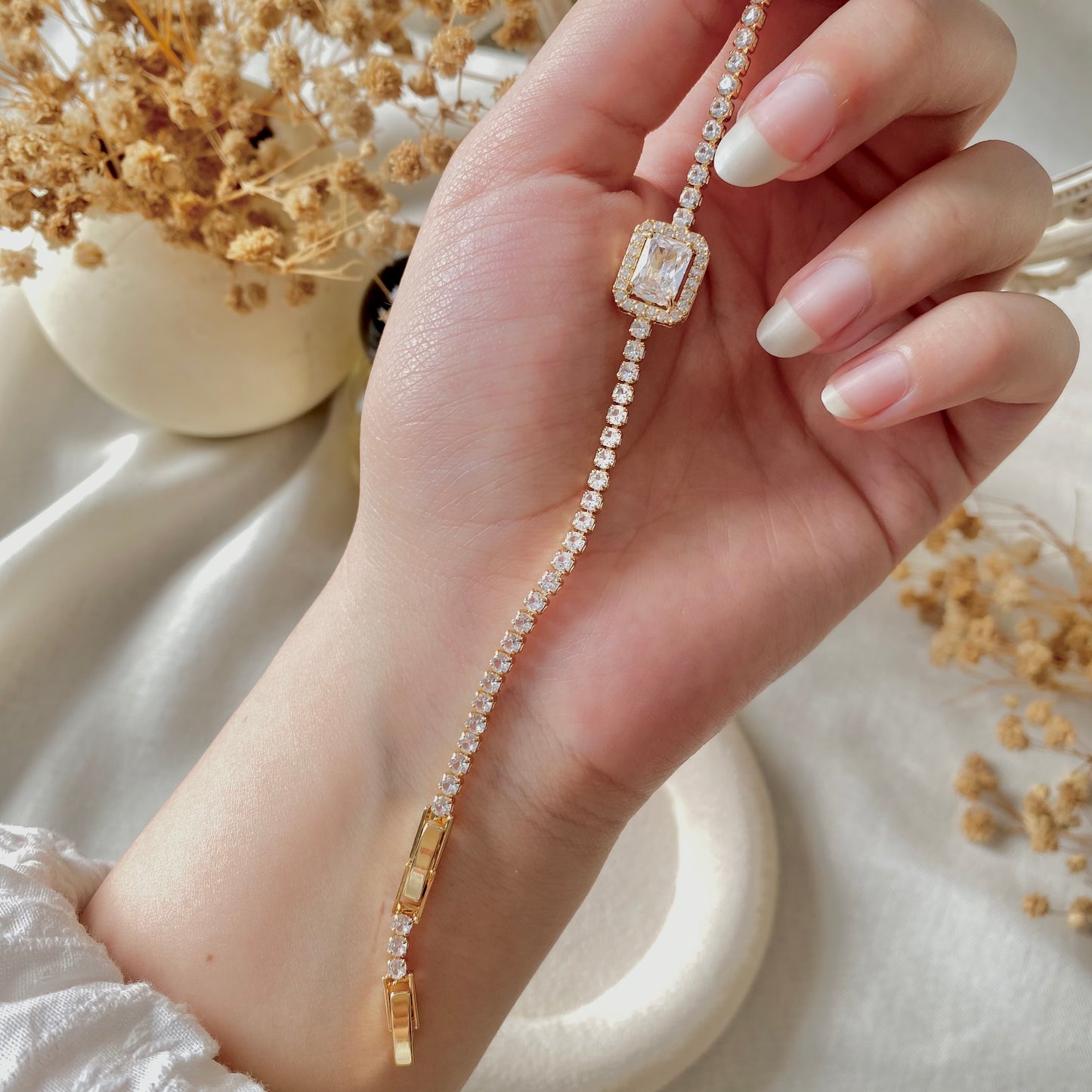 #30597 Copper Gold Plated Bracelet