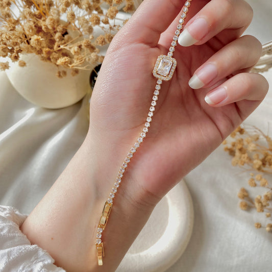 #30597 Copper Gold Plated Bracelet
