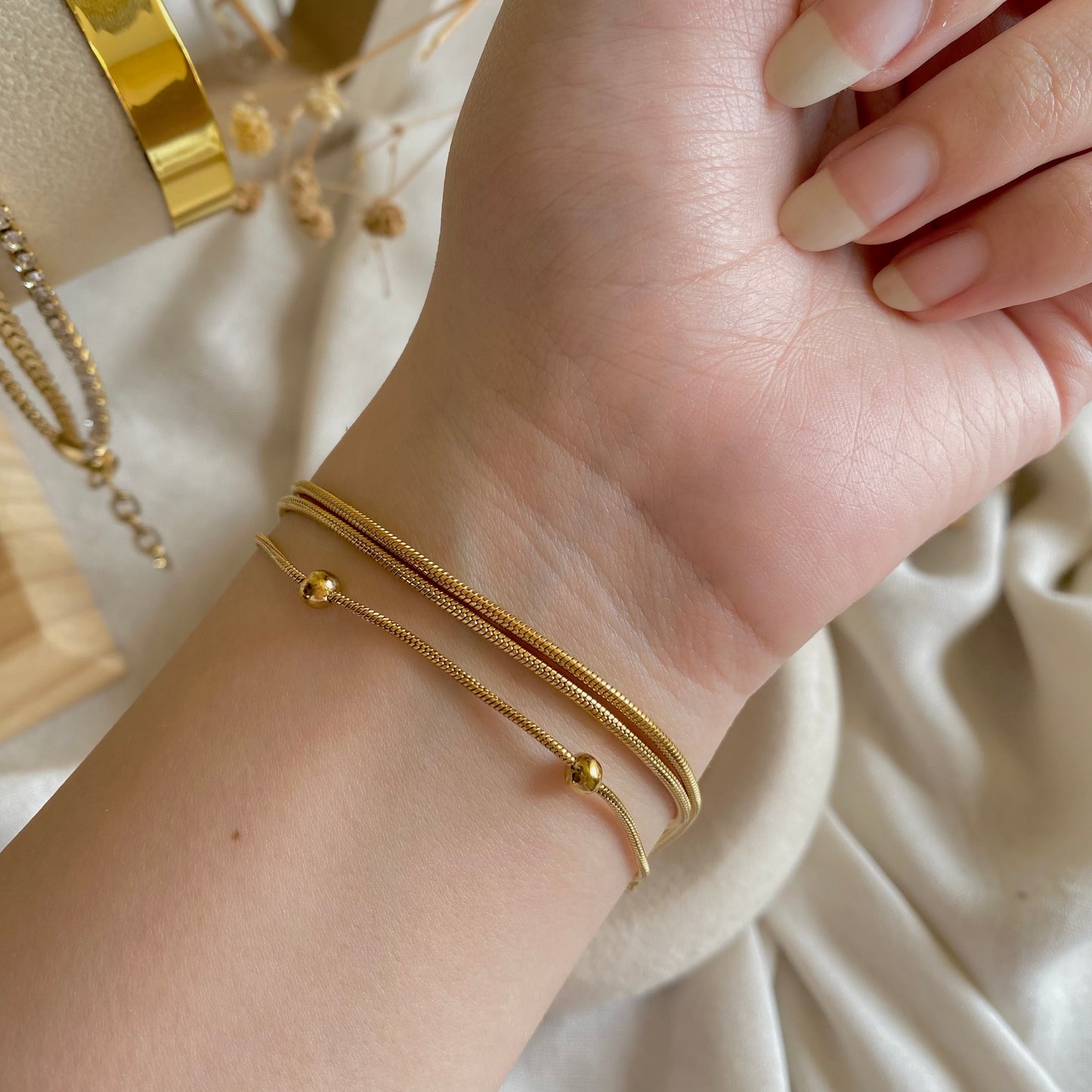 30613 Gold Plated Bracelet