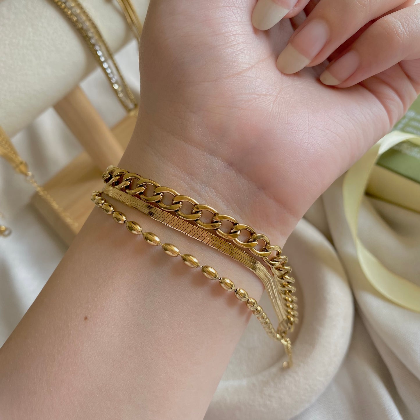 30614 Gold Plated Bracelet