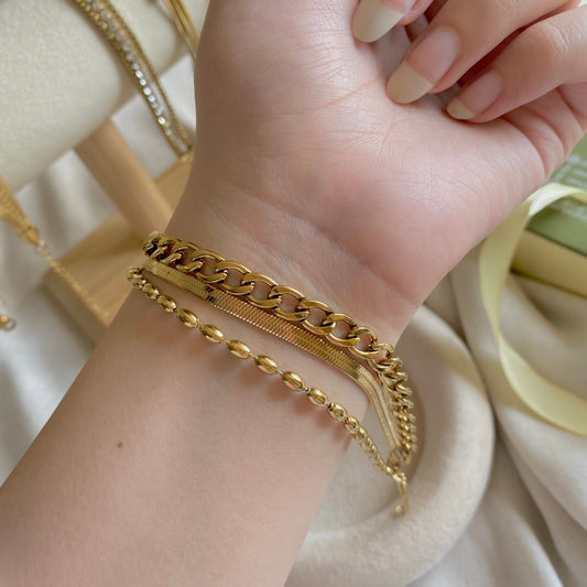 30614 Gold Plated Bracelet