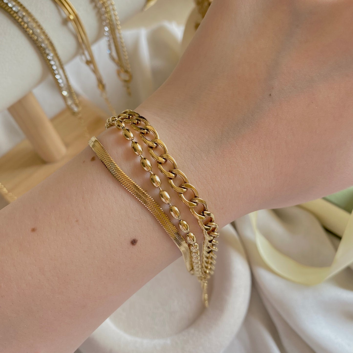 30614 Gold Plated Bracelet