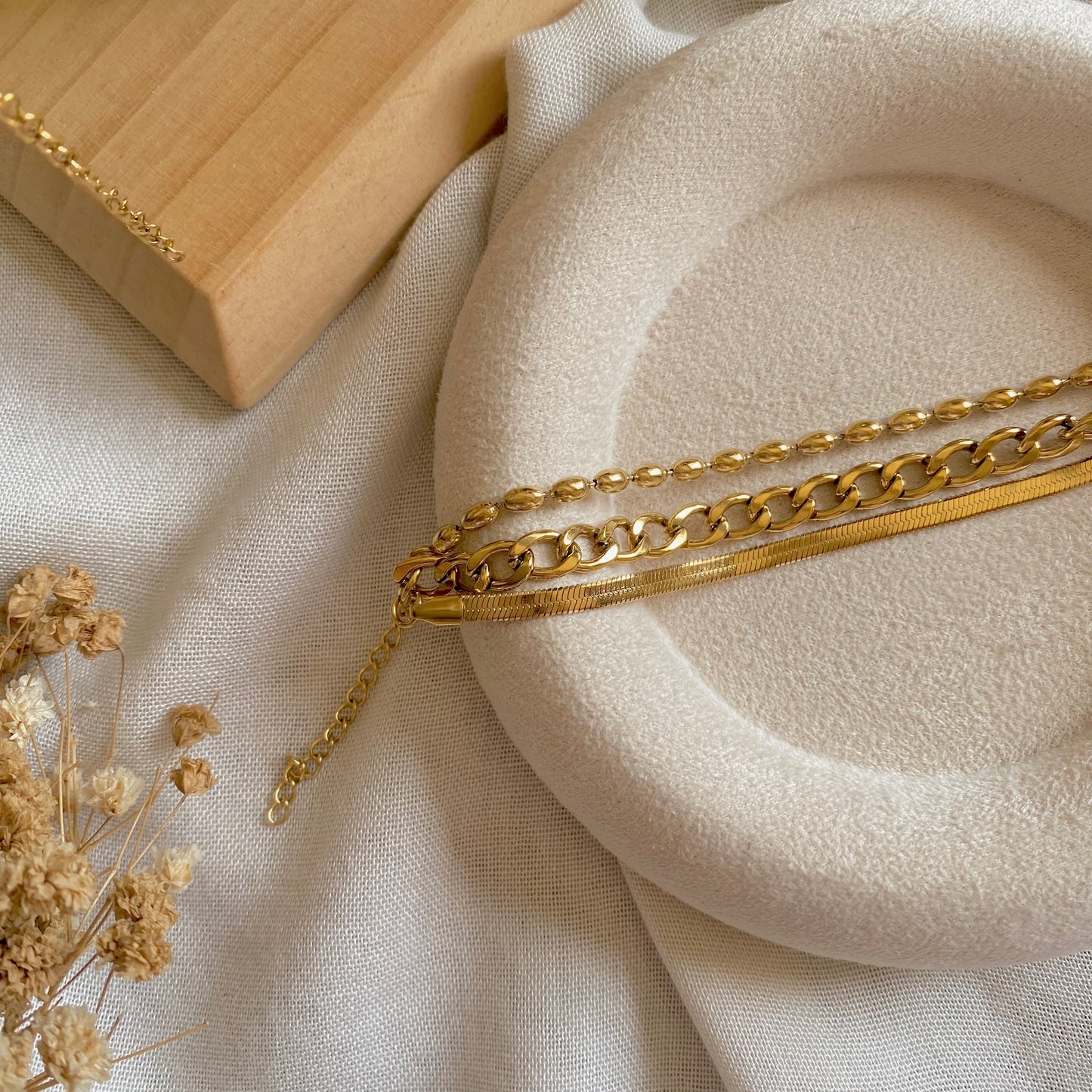 30614 Gold Plated Bracelet