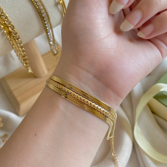 30620 Gold Plated Bracelet