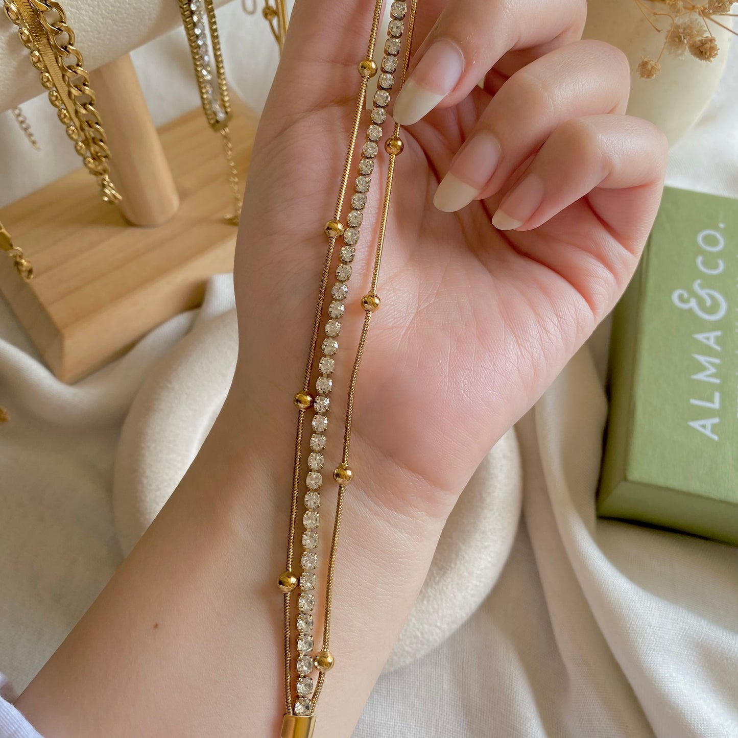 30615 Gold Plated Bracelet