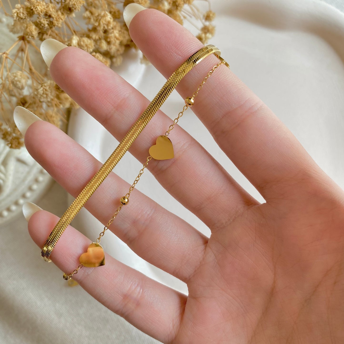 70207 Gold Plated Anklet