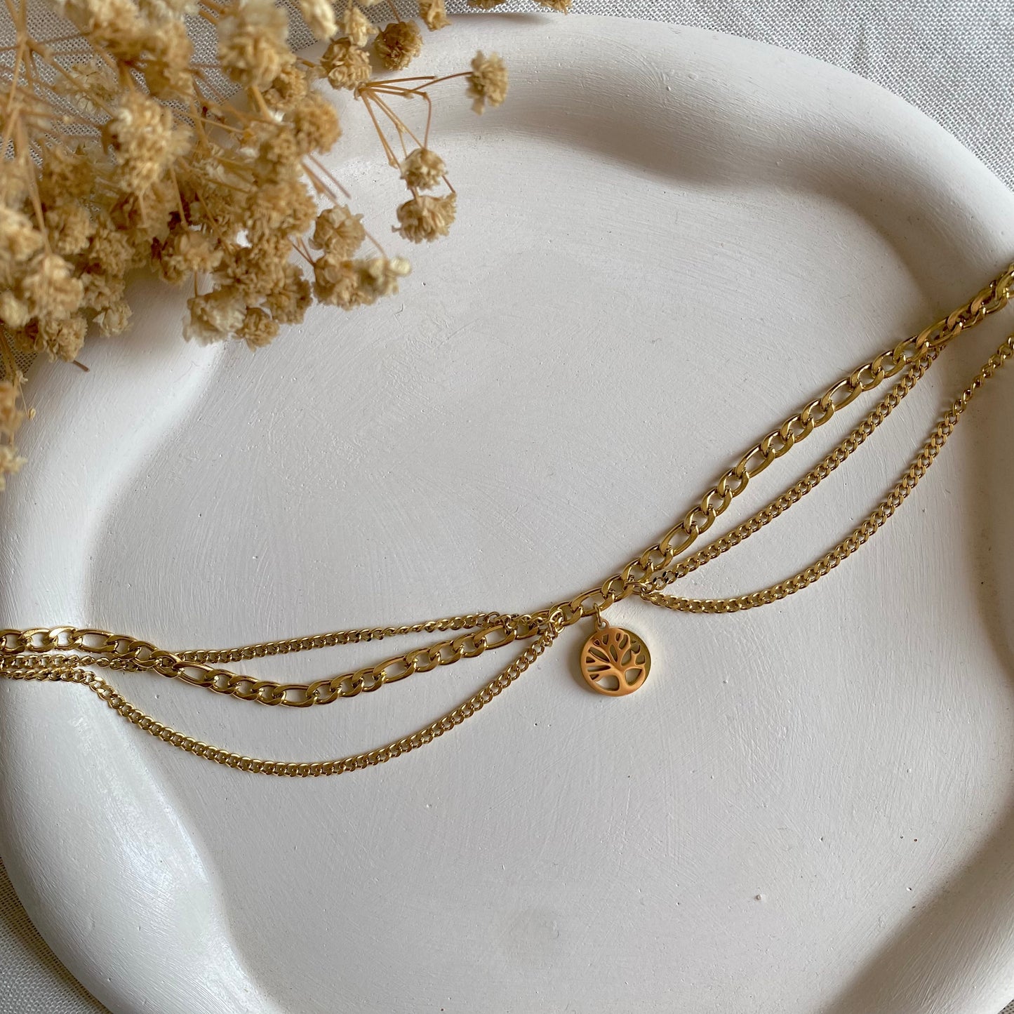 70211 Gold Plated Anklet