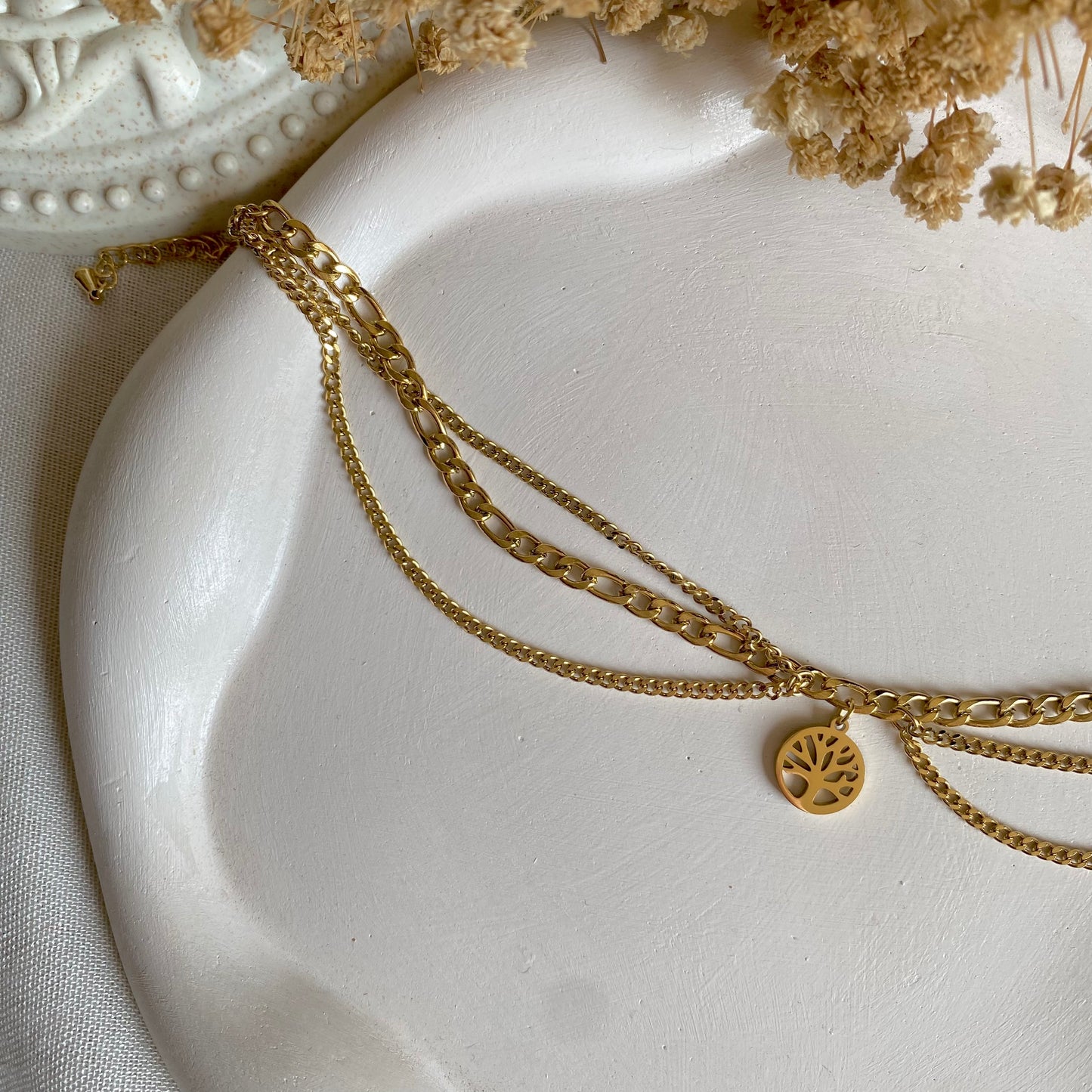 70211 Gold Plated Anklet