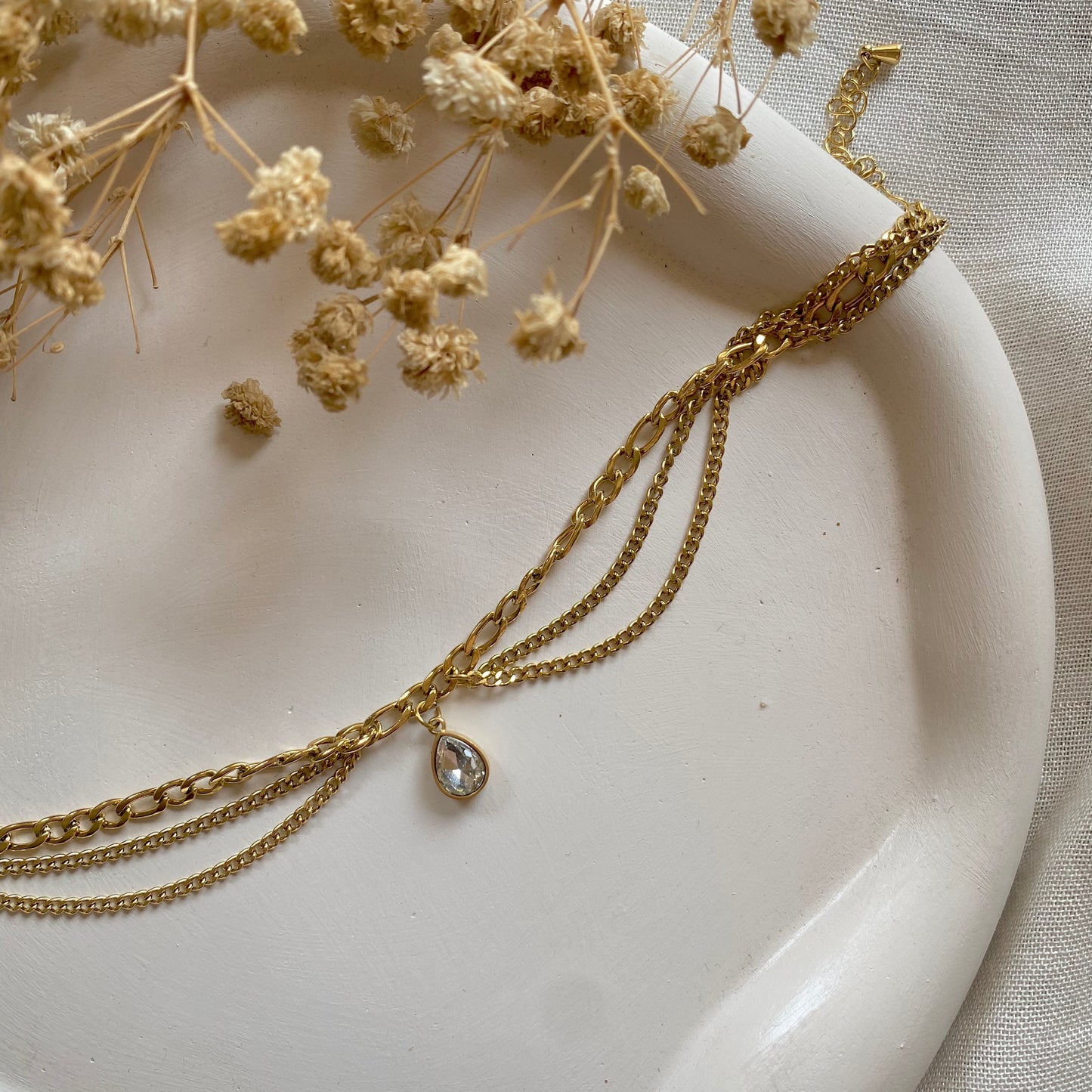 70212 Gold Plated Anklet