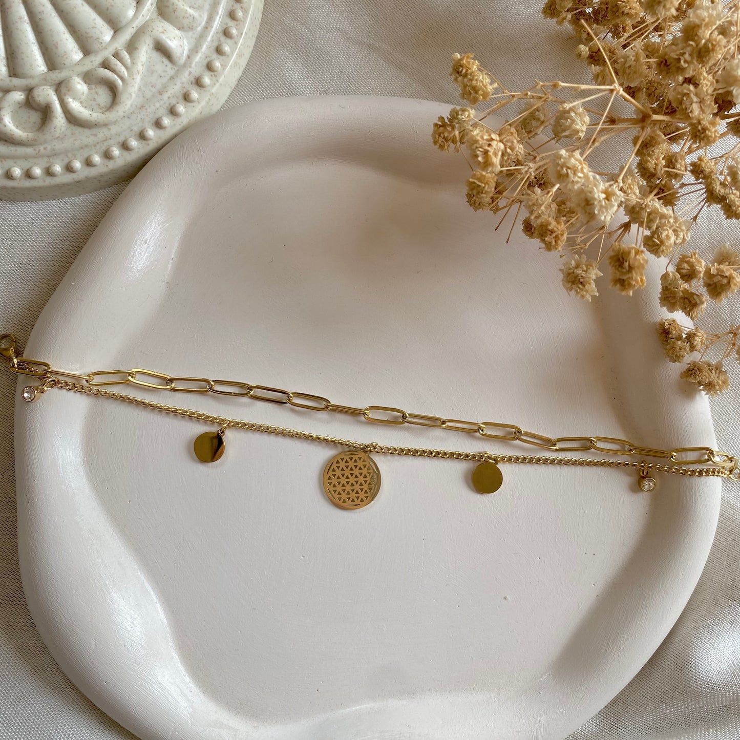 70206 Gold Plated Anklet