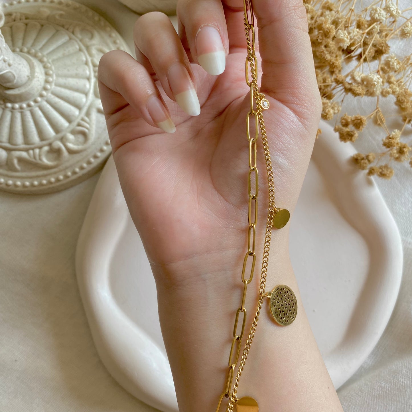 70206 Gold Plated Anklet