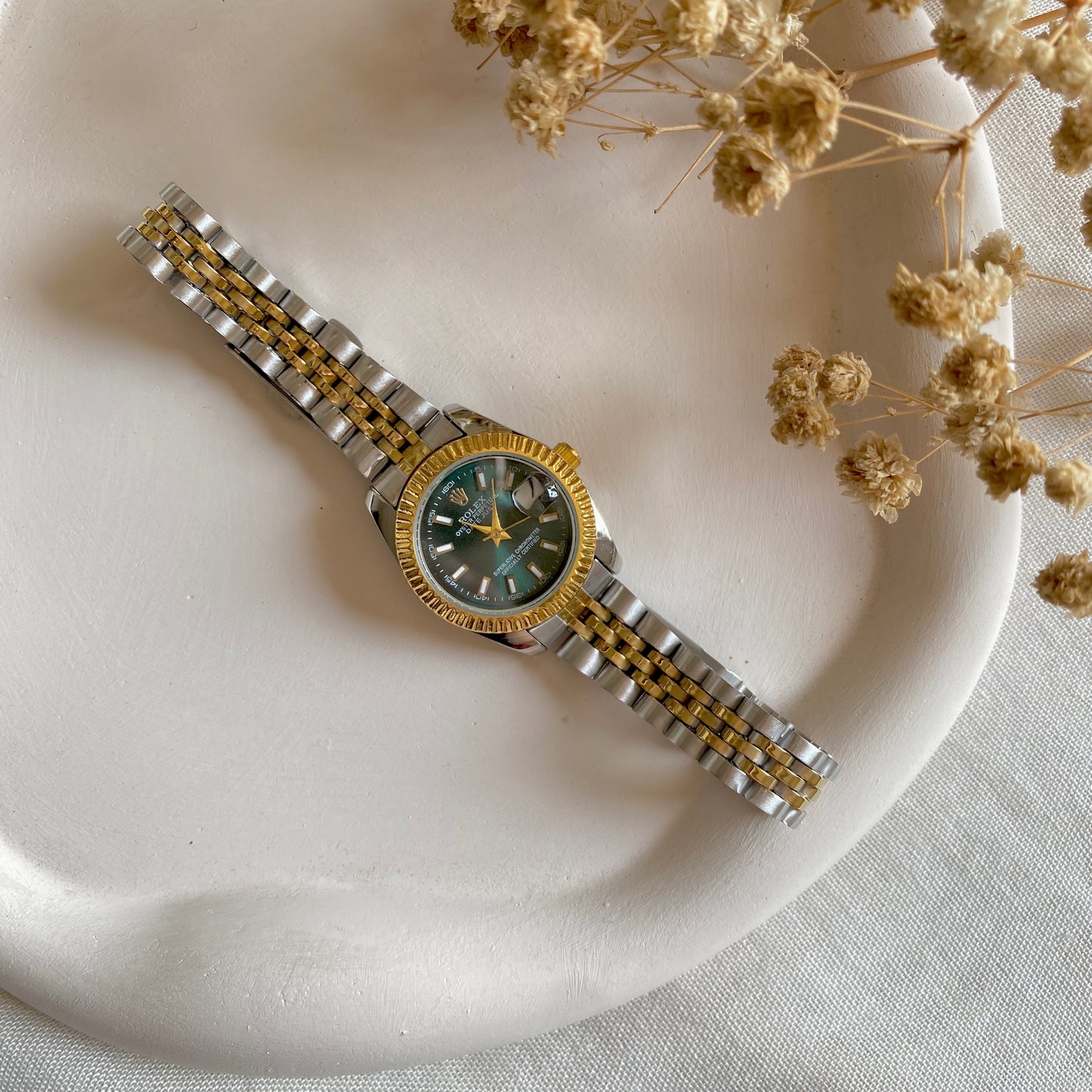 0015-1 Gold Plated stainless steel Watch